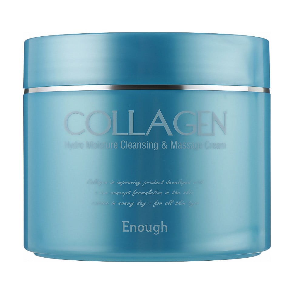 Зволожувальний масажний крем для тіла Enough Collagen Hydro Moisture Cleansing Massage Cream з колагеном, 300 мл